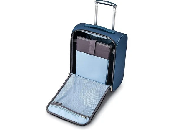 Samsonite Solyte DLX Softside Expandable Luggage Mediterranean Blue, Underseater - Image 4 of 4