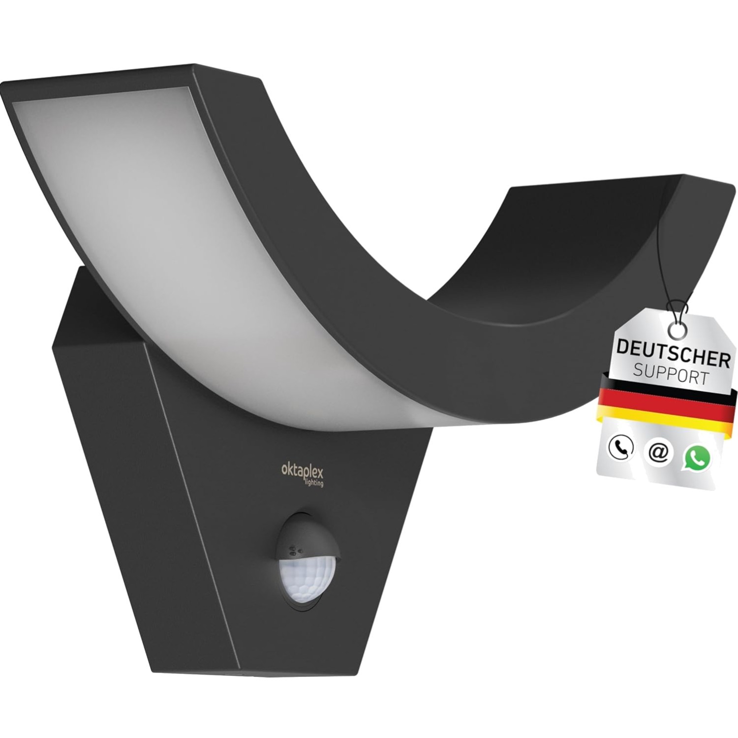 Lampe extérieure LED Lima Oktaplex pour éclairer l'allée du jardin