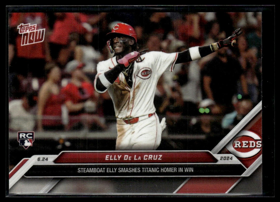 2024 Topps Now #340 Elly De La Cruz RC
