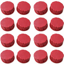 Gas Can Replacement Caps Coarse Thread Solid Fuel Can Caps 16-Pack
