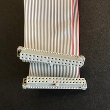 AWM 2651 10.5" 34-Pin Flat Ribbon Cable with Blocked Holes