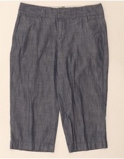 DOCKERS Womens Bermuda Shorts US 4 Small W30 Blue Cotton CR12