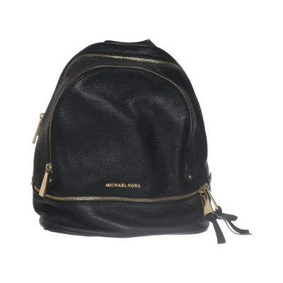 Michael Kors, Rucksack, Rhea , Unisex (Erwachsene), Leder, Schwarz #Yyz - Bild 1 von 4