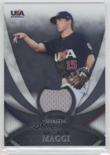 2010 Bowman Sterling USA Baseball Relics Drew Maggi An #USAR-31 0s3