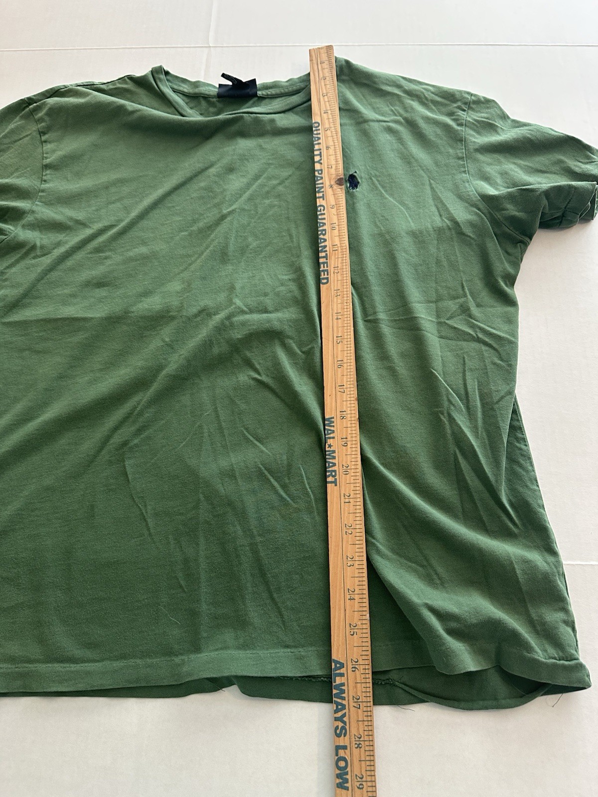 Polo Ralph Lauren t shirt verde taglia L 100% cotone pony preppy estate outdoor