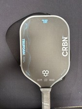 CRBN Trufoam Waves 1 Elongated Long Handle Pickleball Paddle  with Cover
