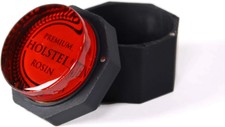 Premium Violin, Viola, Cello Rosin Red Low Dust Smooth Release with Hard Case
