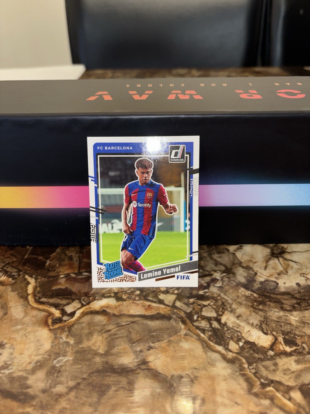 2023-24 LAMINE YAMAL Panini Donruss RATED ROOKIE RC #177 SPAIN BARCELONA