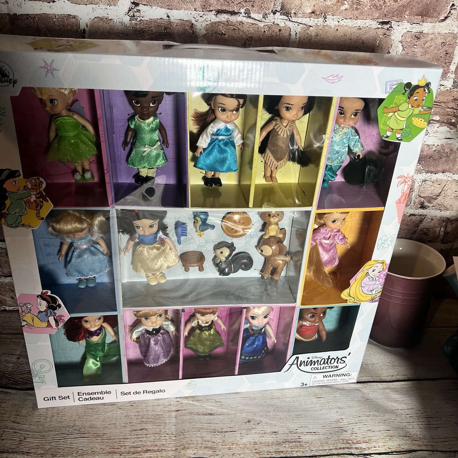 *NEW* Disney 5'' Animators Collection Mini Doll Gift Set