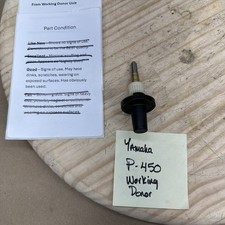 Yamaha P-450 Turntable Parts - Spindle And Drive Gear