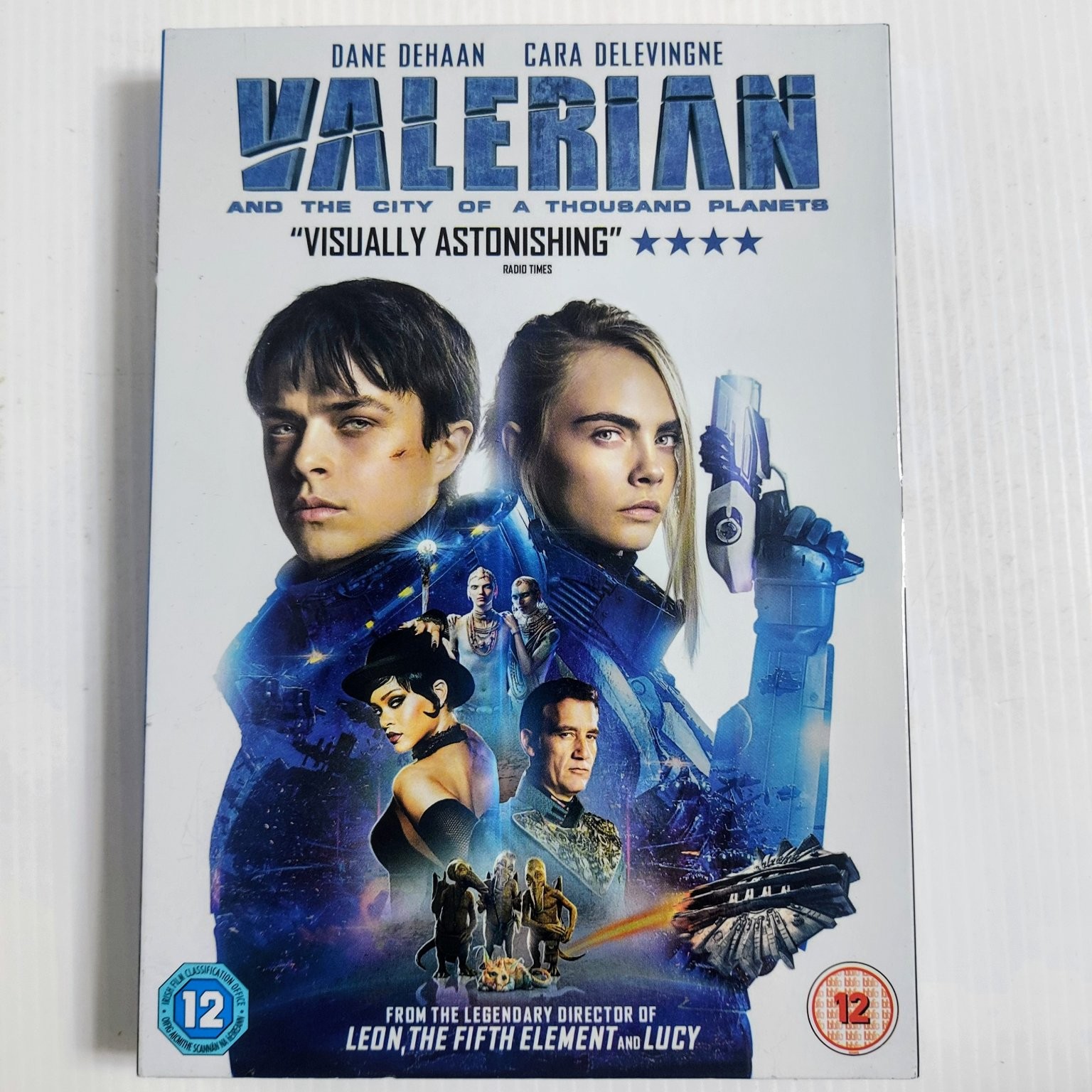 Valerian & The City of a Thousand Planets DVD 2017 Dane DeHaan Cara Delevingne