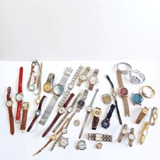 Watch Lot of 36 Womens  Mens Quartz Mixed Untested Parts Repair Craft