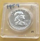 1957 Proof Franklin FBL Half Dollar 50C Silver 0.9 Fine Philadelphia KM#199