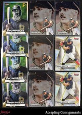 Lot of 10 - 2025 Bowman's Best Mini-Diamond, Wave, Refractor Konnor Griffin