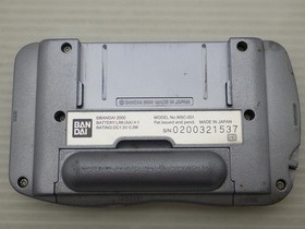 AS IS-WonderSwan Color Console (WSC-001 / Pearl Blue) WonderSwan J 9000024903302