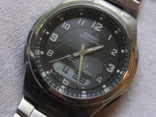 CASIO WAVE CEPTOR MULTIBAND TOUGH SOLAR WVA-M600 5 BAR WATER RESIST 1685 66
