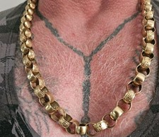 9ct Gold Belcher Chain 104.05g