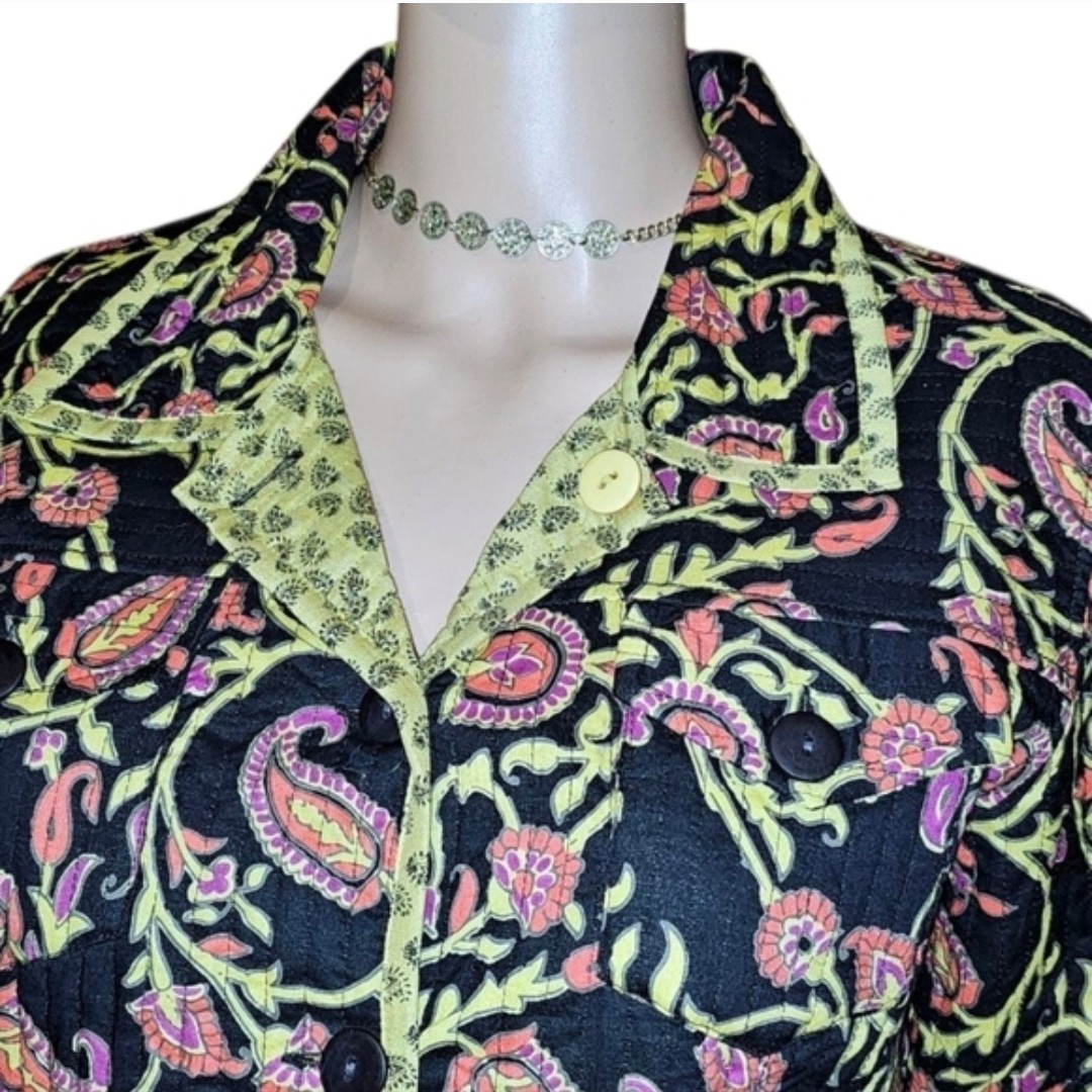 Reversible Quilted Jacket - Small - image 4