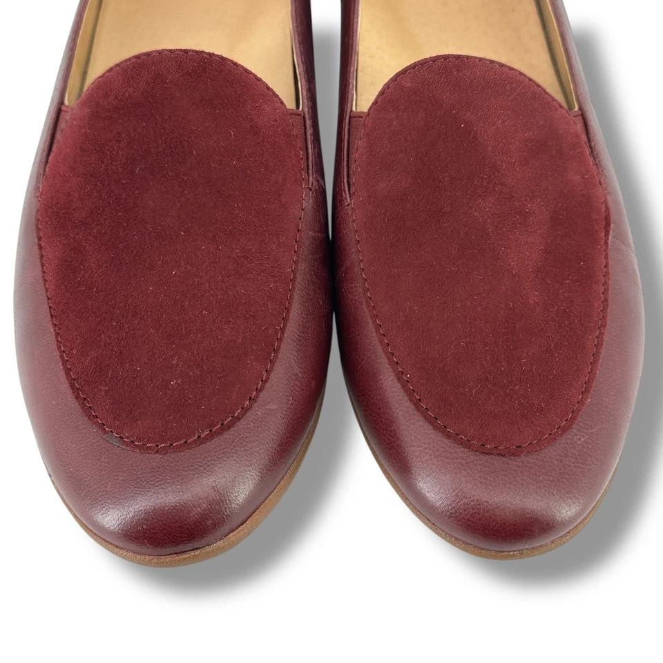Женские замшевые мокасины Dansko без шнуровки кожа размер 41 10,5 11 винные - Изображение 4 из 4