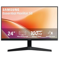 Samsung 24" Essential Monitor S3 Full HD 1920x1080 100Hz Refresh (S24F330)™