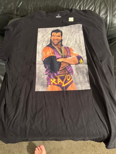 Camiseta Razor Ramon WWE Legends nueva con etiqueta XL lucha libre Salón de la Fama Scott Hall - Imagen 3 de 3