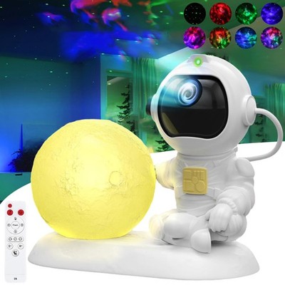 LED Astronaut Sternenhimmel Projektor Lampe Galaxy Aurora Star Nachtlicht DHL