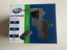 Funksteckdose für Außen mit Fernbedienung