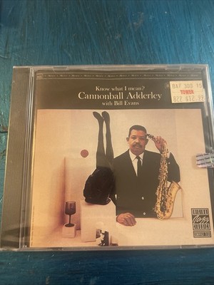  Know What I Mean?  by Cannonball Adderley with Bill Evans (CD 1987) Sealed