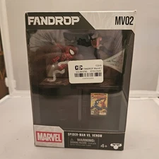 Moose Toys Marvel Fandrop MV02 Figure 2 Pack  Spider-Man Vs. Venom