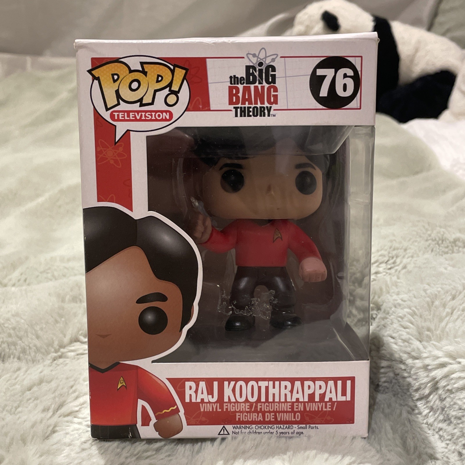 Funko Pop! Vinilo: The Big Bang Theory Raj Koothrappali Star Trek Outfit, #76