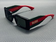 GUCCI GG1860S 001 Black Grey Women's 52 mm Medium Sunglasses