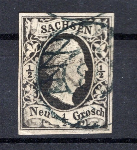 Sachsen Number Nste 13 SCHNEEBERG in 3 Perfect Condition (DA6654)