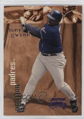 1999 Skybox Thunder Rant Tony Gwynn #255 HOF 7v7