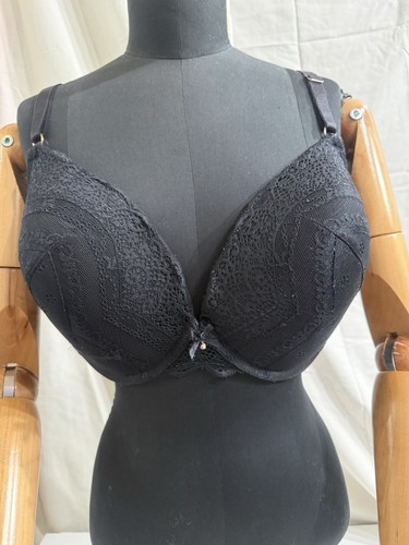 Smart & Sexy Bra 42D Black Style SA1170AX Underwire