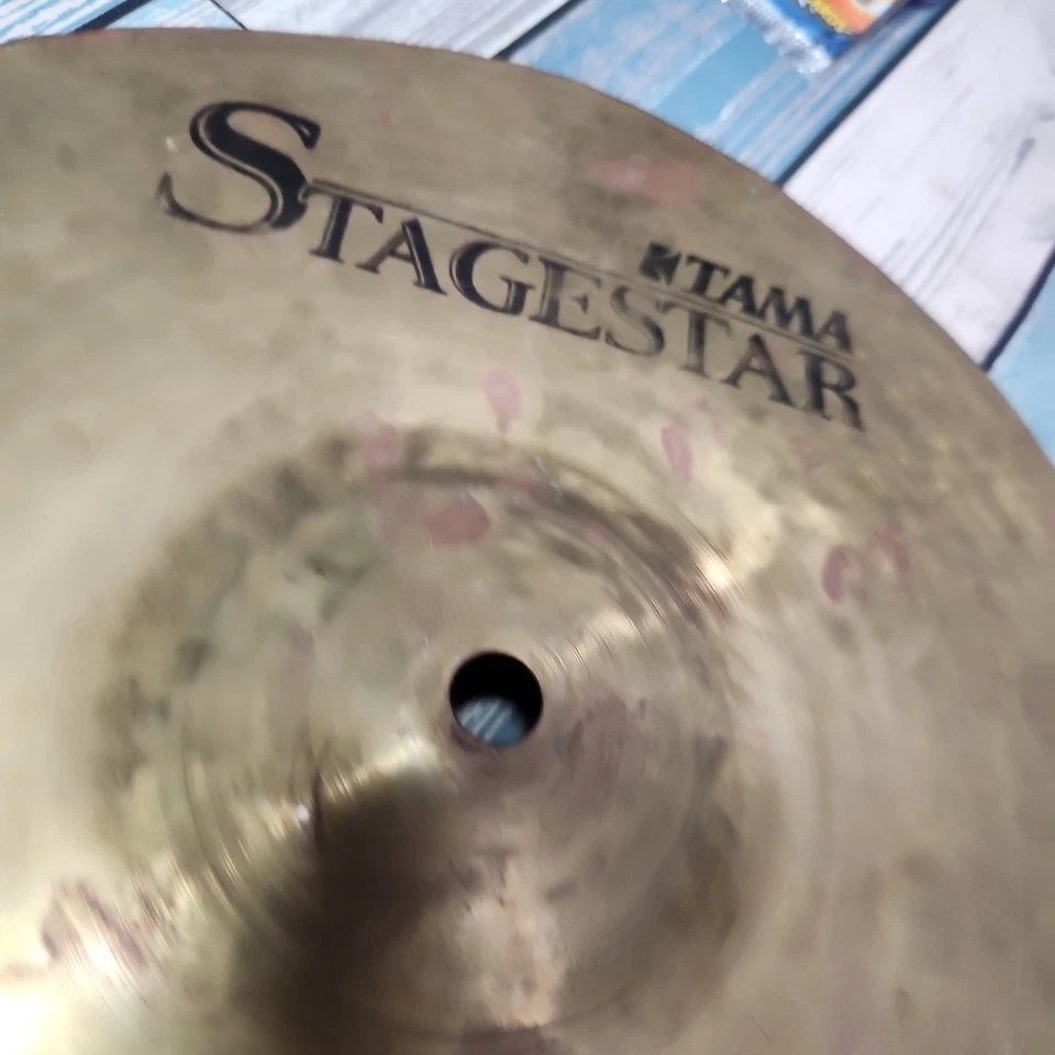 DOS platillos Tama StageStar 32 cm Crash (TIENE ALGUNAS IMPERFECCIONES) platillo Foto 4 de 4