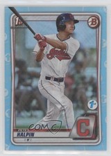2020 Bowman Draft 1st Edition Sky Blue Foil Petey Halpin #BD-69 0a9v
