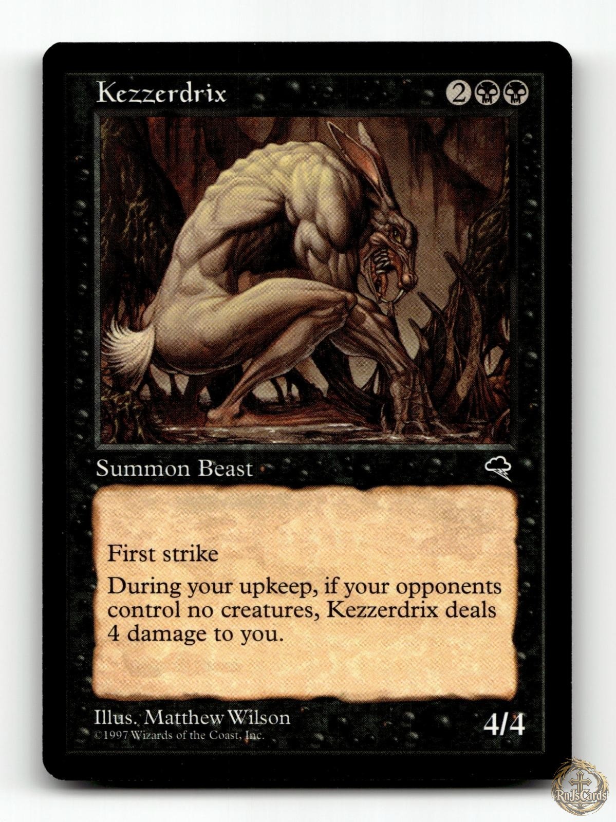🐉 Kezzerdrix 139 Rare Tempest Magic: The Gathering NM