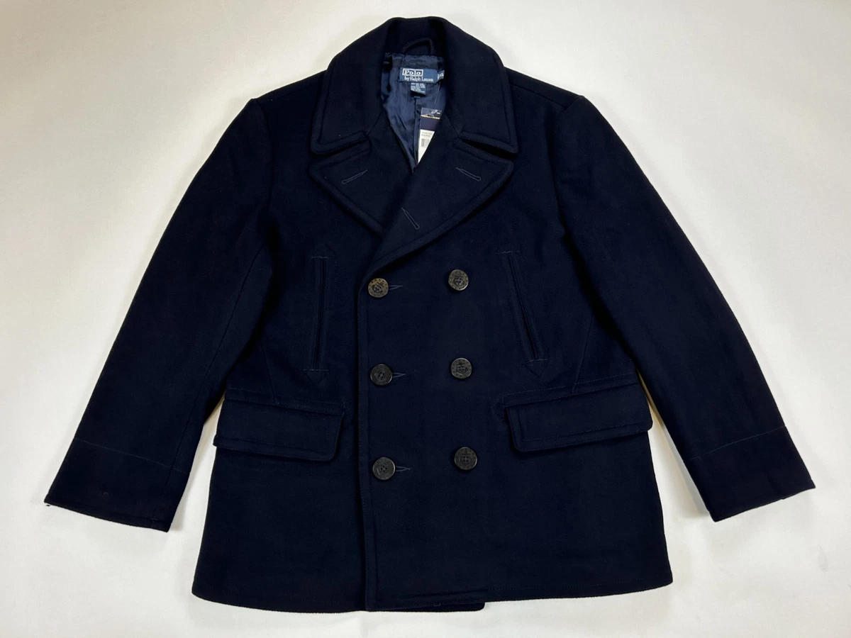 Polo Ralph Lauren Wool Outer Shell Coats, Jackets & Vests Pea Coat