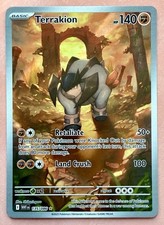 Terrakion 135/086 ~White Flare ~ Gen V Pokemon ~ Unova Gallery~ NM on eBay