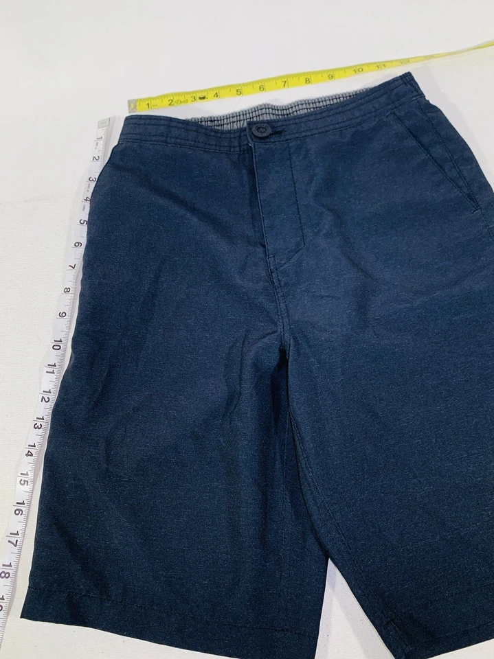 Pantalones Cortos Ripcurl Jóvenes/Niños Informales de Verano Sólidos Frente Plano Talla L Azul Poliéster Foto 4 de 4