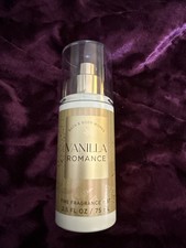 1 NEW BATH BODY WORKS VANILLA ROMANCE FRAGRANCE MIST SPRAY TRAVEL SIZE 2.5OZ