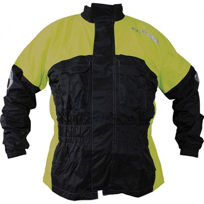 Richa Rain Warrior Überjacke schwarz / fluogelb
