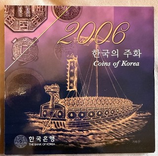 Kursmünzensatz Korea 2006 Stempelglanz