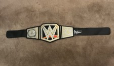Ron Simmons Autographed WWE Championship Title Belt Faarooq