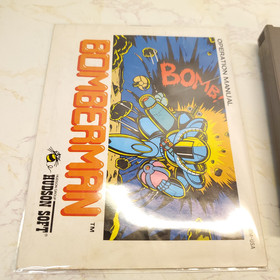 Bomberman with Manual NES Cart Nintendo Entertainment Authentic Cleaned Tested
