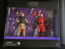 Star Wars Black Series 6  Luke Skywalker Imperial Guard Princess Leia Boushh 2pk