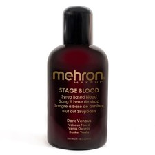 Dark Venous Stage Blood 4.5 Fl oz Fake Blood Makeup for Halloween Costume FX