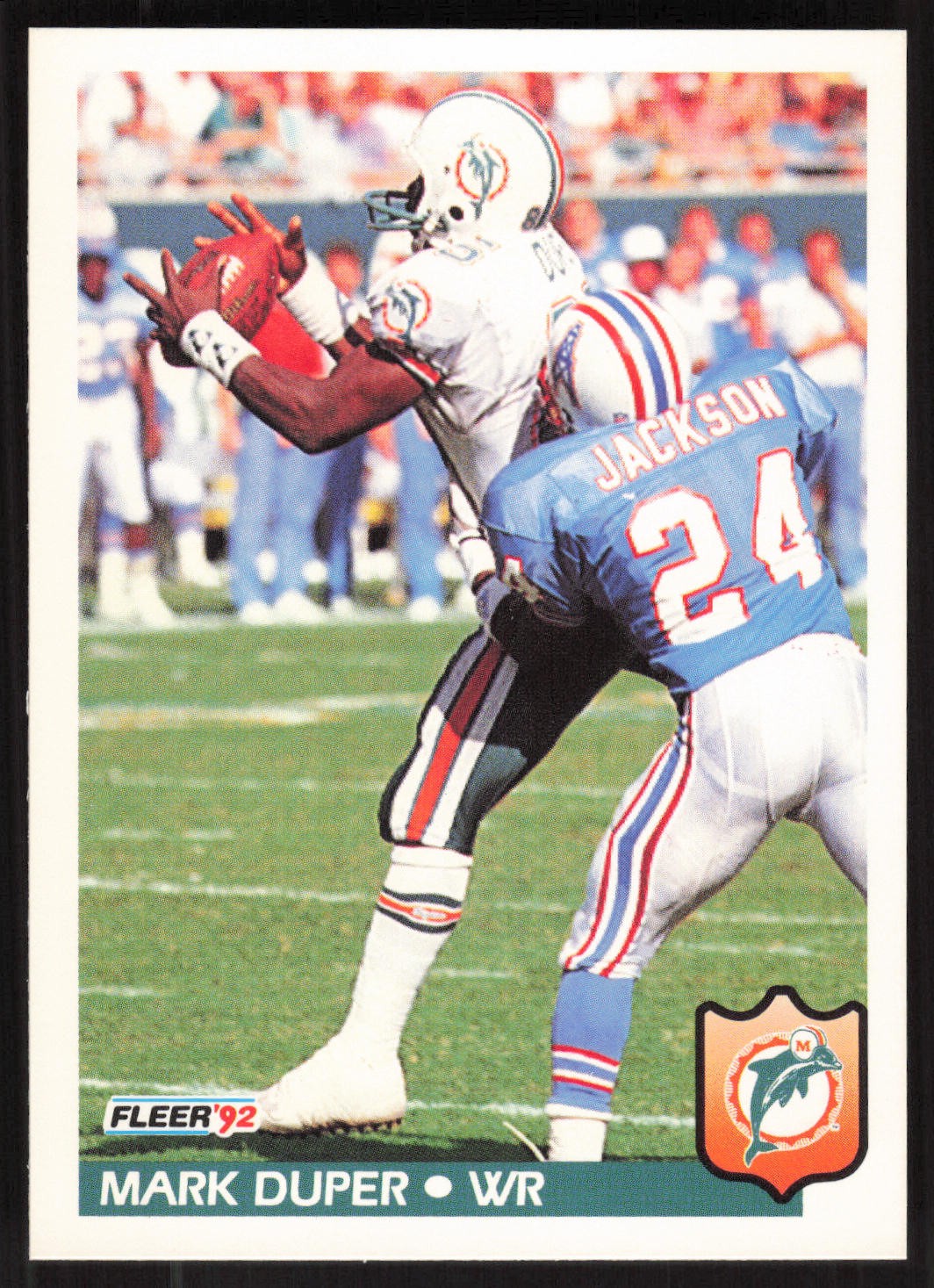 Mark Duper, 1992 Fleer, #226, Miami Dolphins,