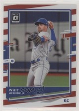 2020 Panini Donruss Optic Choice Freedom Prizm 20/45 Whit Merrifield #188 7s2