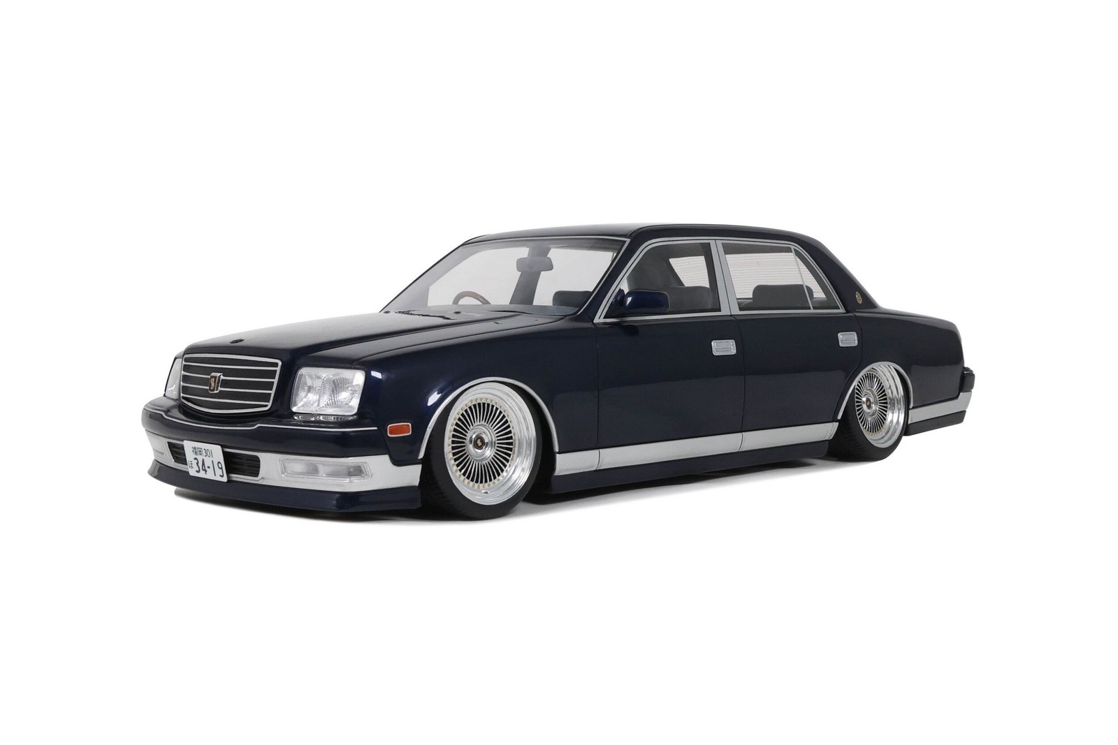 Toyota Century V12 Stance Blue Mica cadeau idéal pour passionné auto 2008